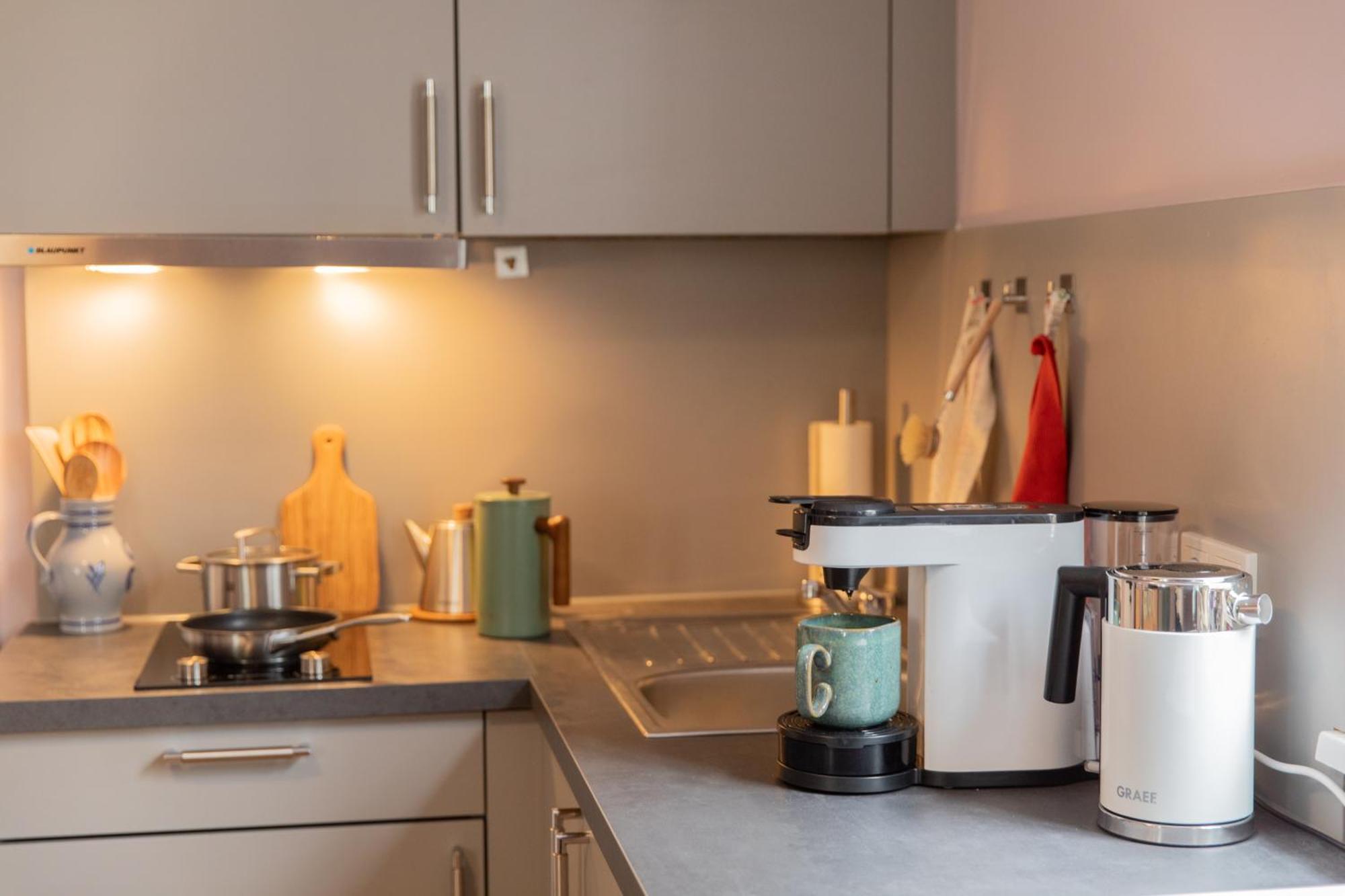 Altstadt Apartment Am Dom Wetzlar, 1 Zi, Kueche, Bad Mit Parkplatz Am Grundstueck Exteriör bild